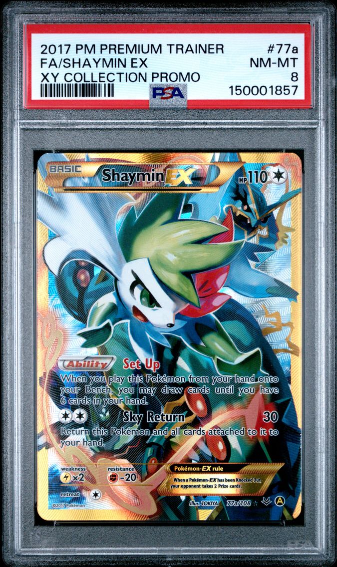 2017 #77a Full Art/Shaymin EX PS