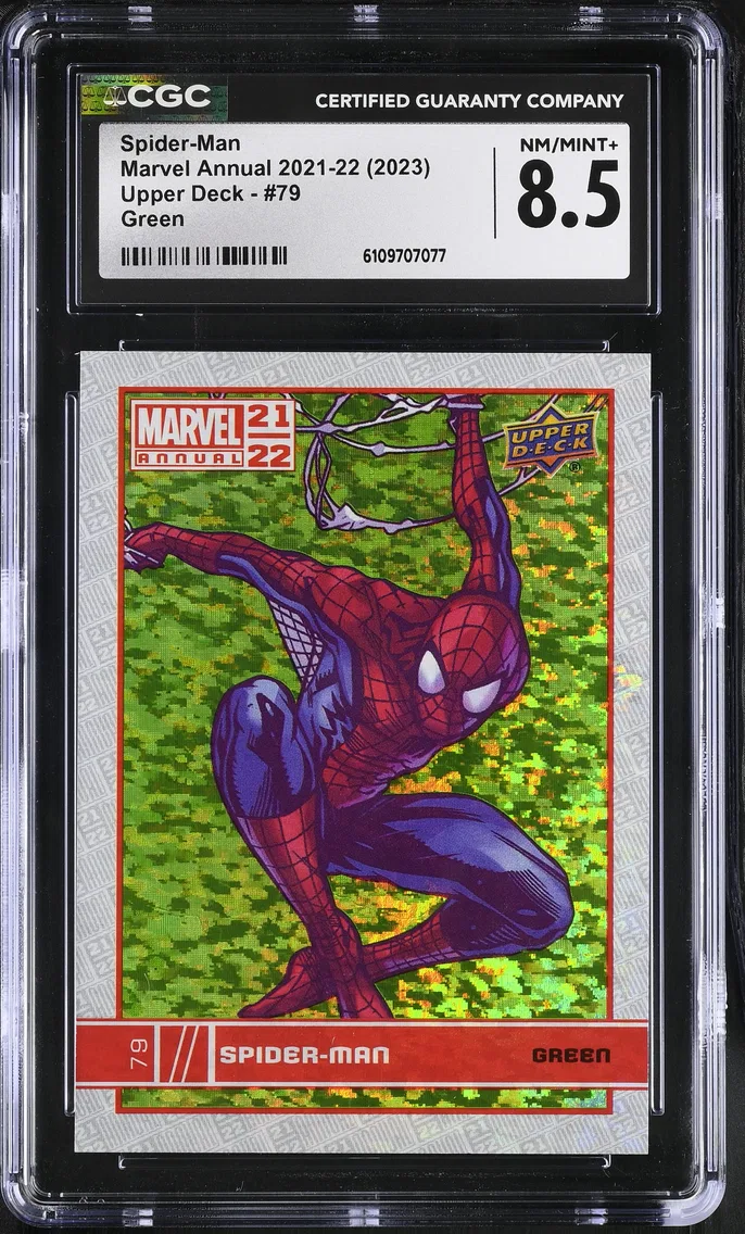 2023 #79 Spider-Man CGC 8.5 Marvel Annual 2021-22 (2023 Upper Deck) - English