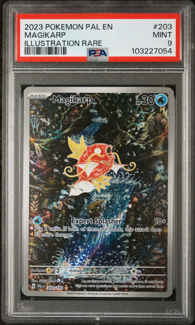 2023 #203 Magikarp PSA 9 Pal EN-Paldea Evolved