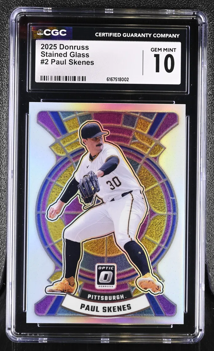 2025 #2 Paul Skenes CGC 10 Donruss Donruss