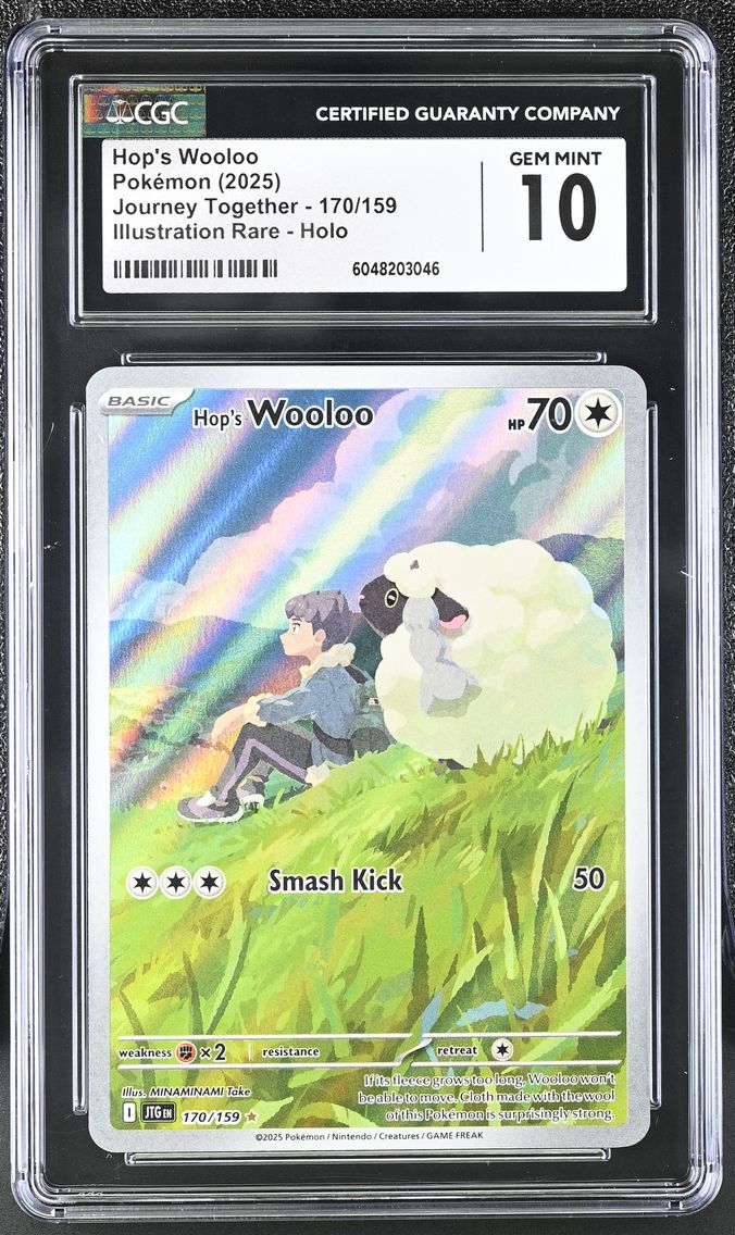 2025 #170 Hop's Wooloo CGC 10 Journey Together - JTG EN - English