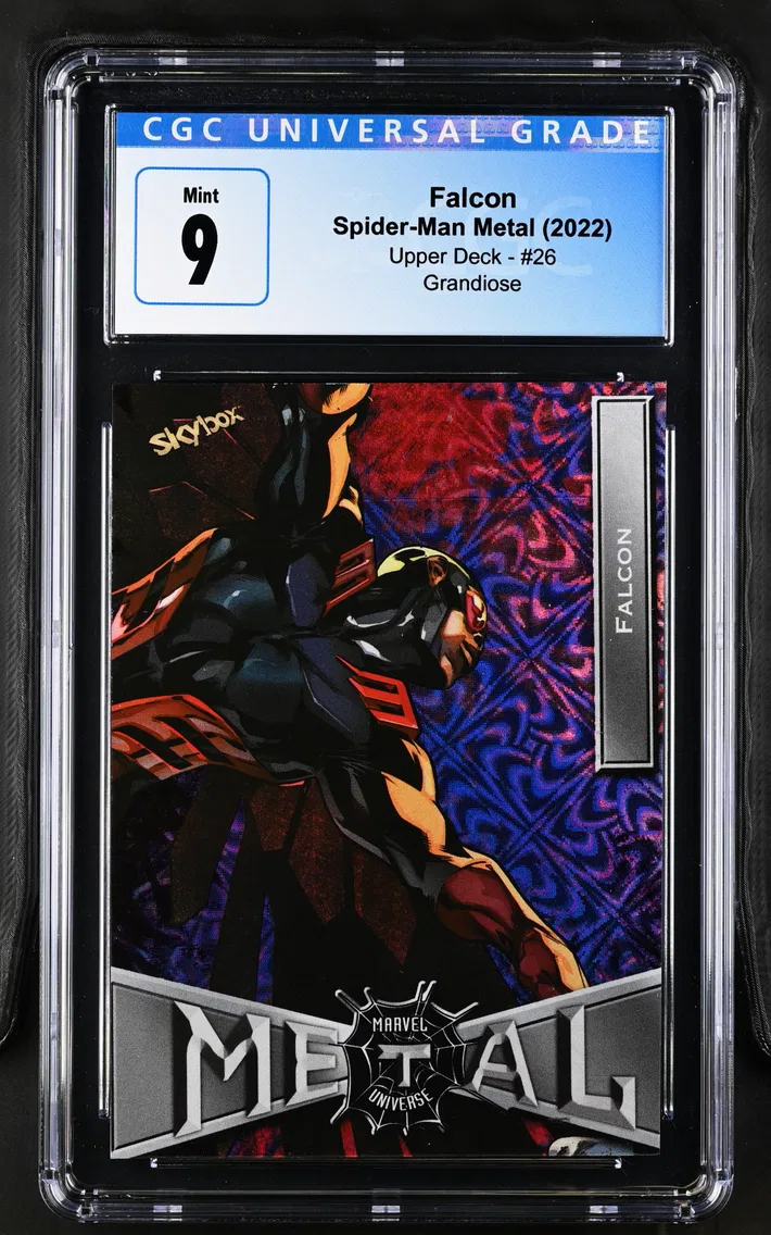 2022 #26 Falcon CGC 9 Spider-Man Metal - English