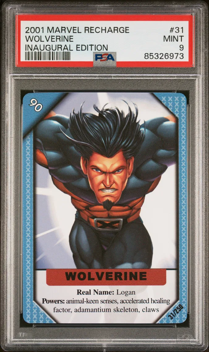 2001 #31 Wolverine PSA 9 Marvel 