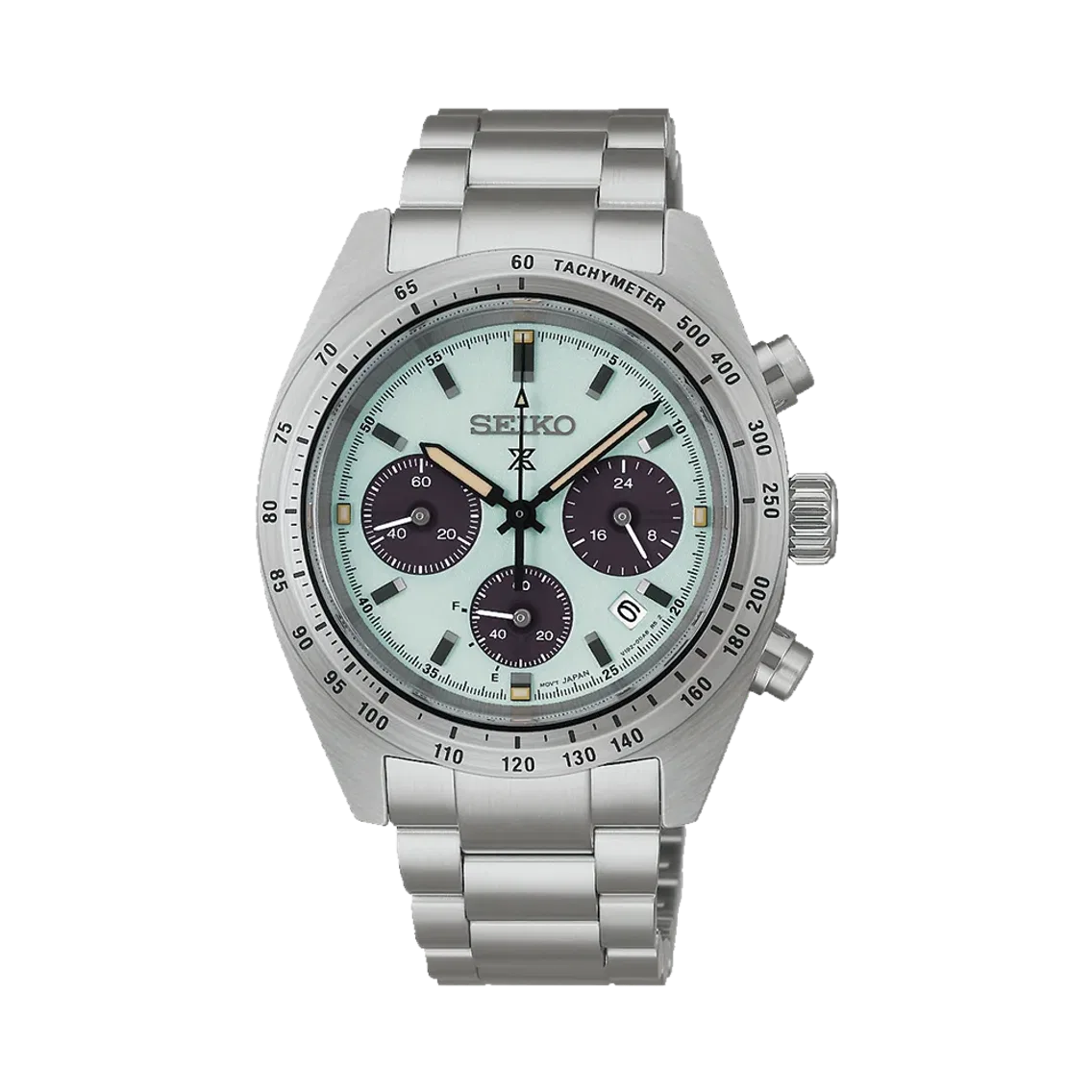 Seiko SSC965 Prospex Speedtimer 39mm - Green on Bracelet