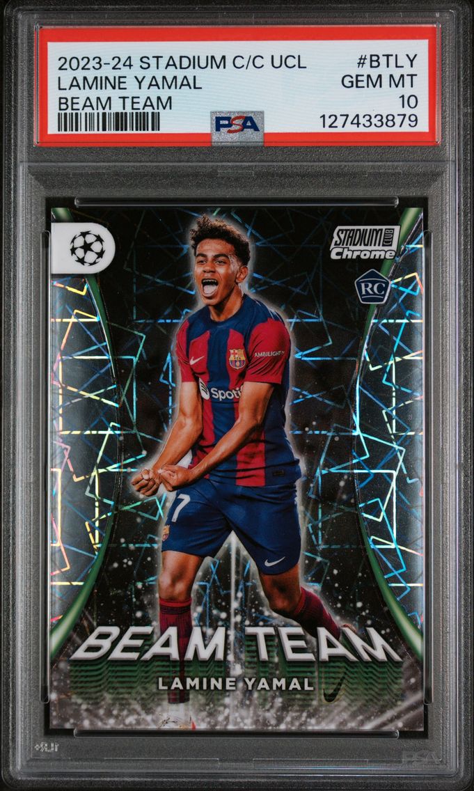 2023 #BTLY Lamine Yamal PSA 10 T