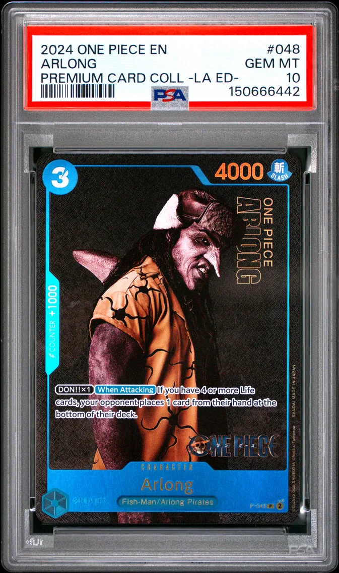 2024 #048 Arlong PSA 10 One Piece Premium Card Collection -Live Action Edition-