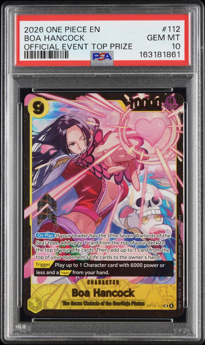 2026 #112 Boa Hancock PSA 10 One