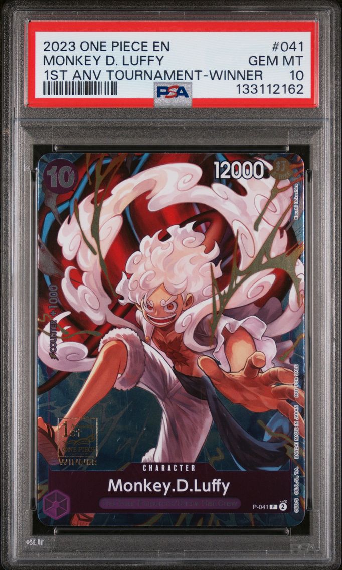 2023 #041 Monkey D. Luffy PSA 10
