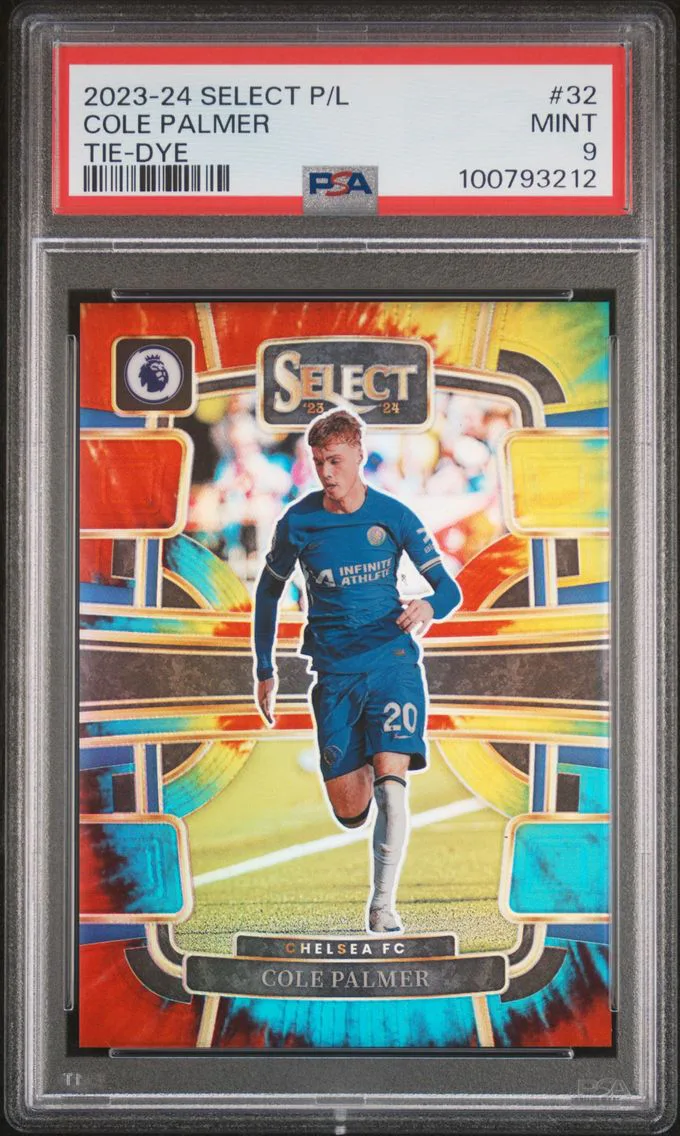 2023 #32 Cole Palmer PSA 9 Panini Select Premier League