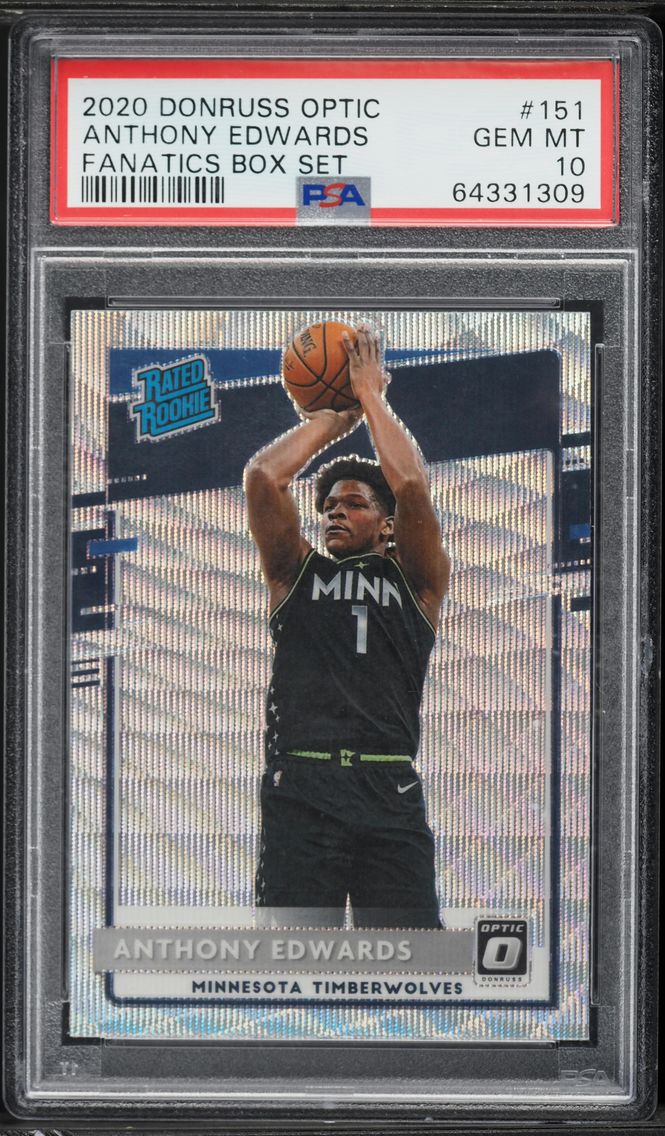 2020 #151 Anthony Edwards PSA 10