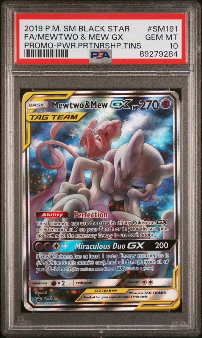2019 #SM191 Full Art/Mewtwo & Me