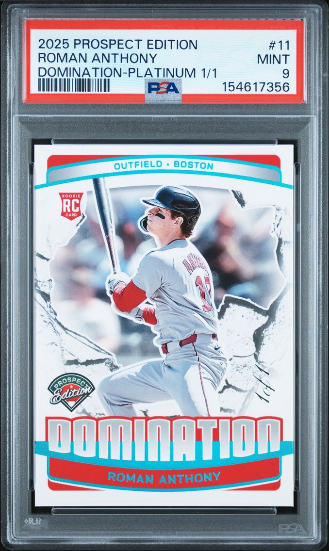 2025 #11 Roman Anthony PSA 9 Pan