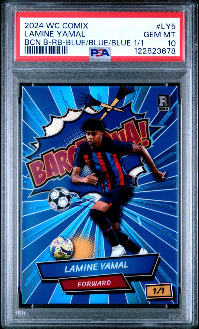 2024 #LY5 Lamine Yamal PSA 10 Wi