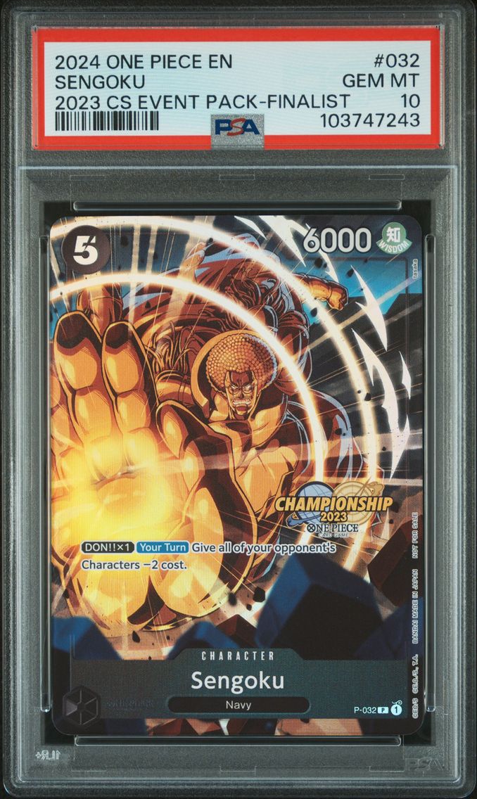 2024 #032 Sengoku PSA 10 One Pie