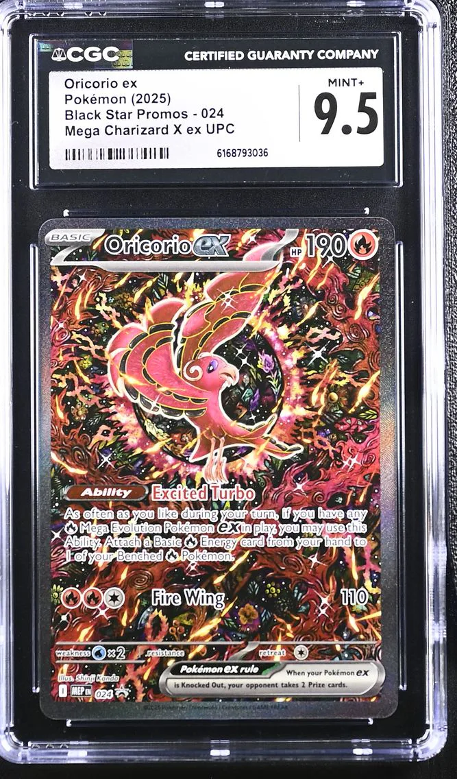 2025 #024 Oricorio ex CGC 9.5 Black Star Promos - Mega Evolution MEP EN - English