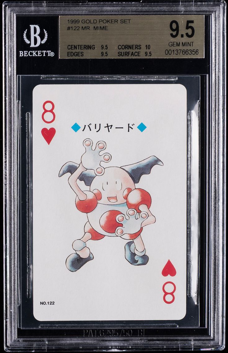 1999 #122 Mr. Mime BGS 9.5 Pokem
