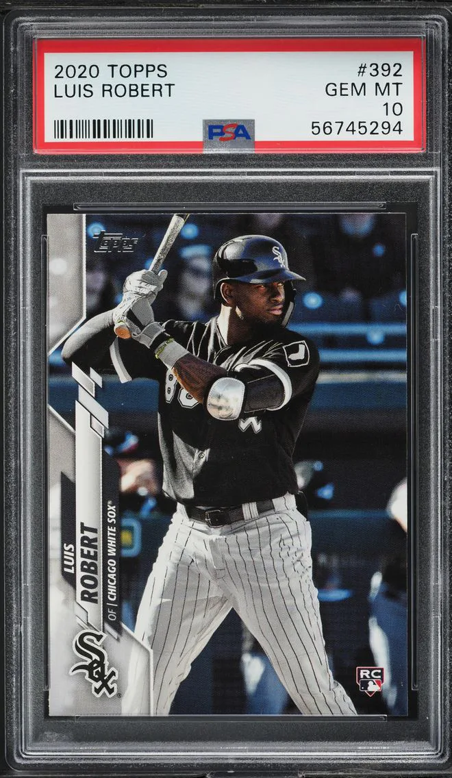 2020 Topps Luis Robert ROOKIE #392 PSA 10 GEM MINT