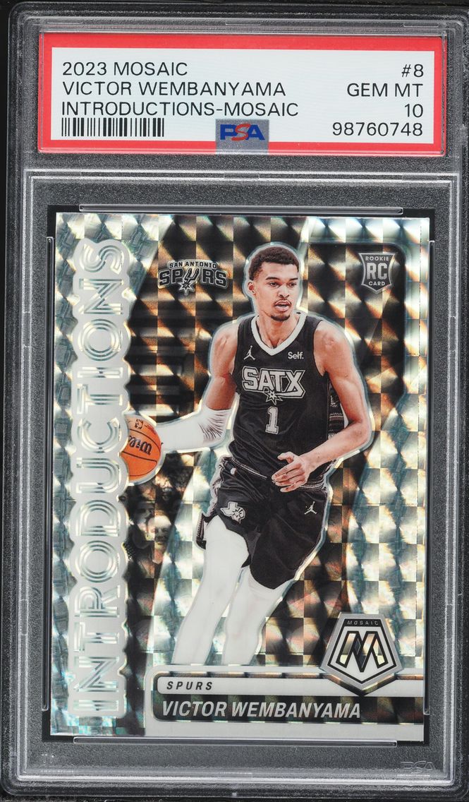 2023 #8 Victor Wembanyama PSA 10