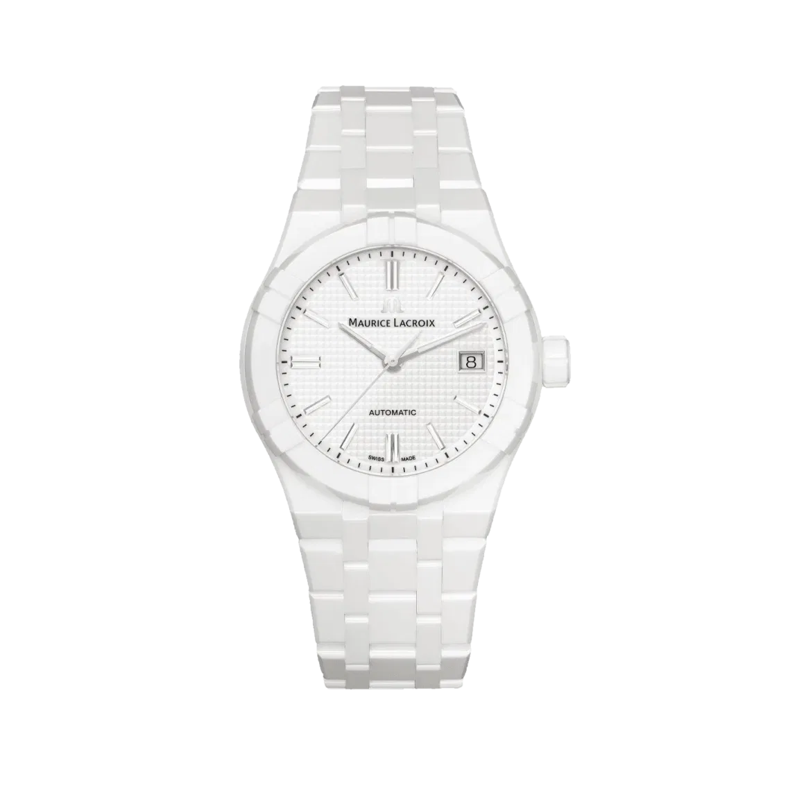 Maurice Lacroix Aikon Automatic Ceramic 39mm - White on Bracelet