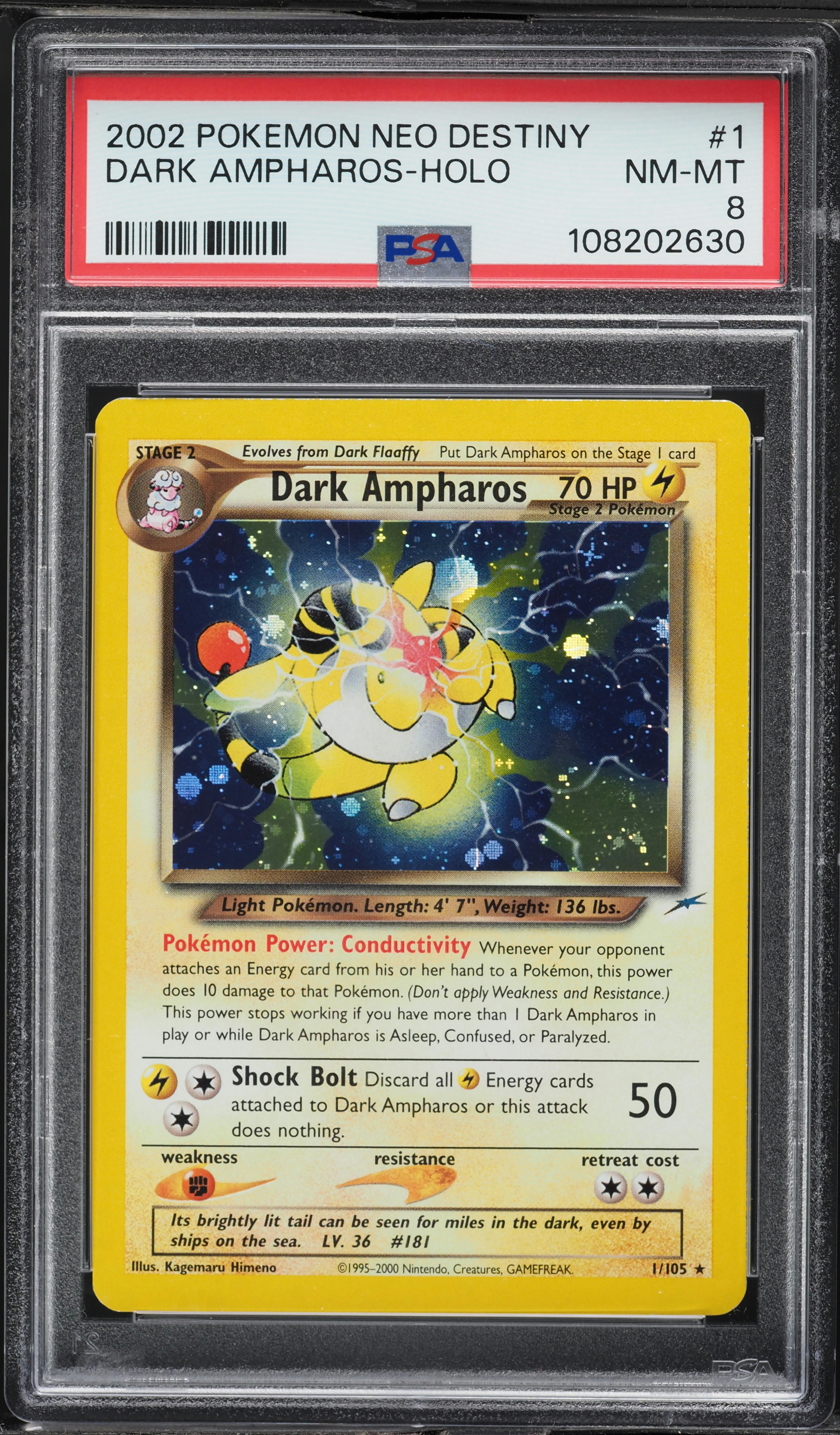 Dark Ampharos-Holo