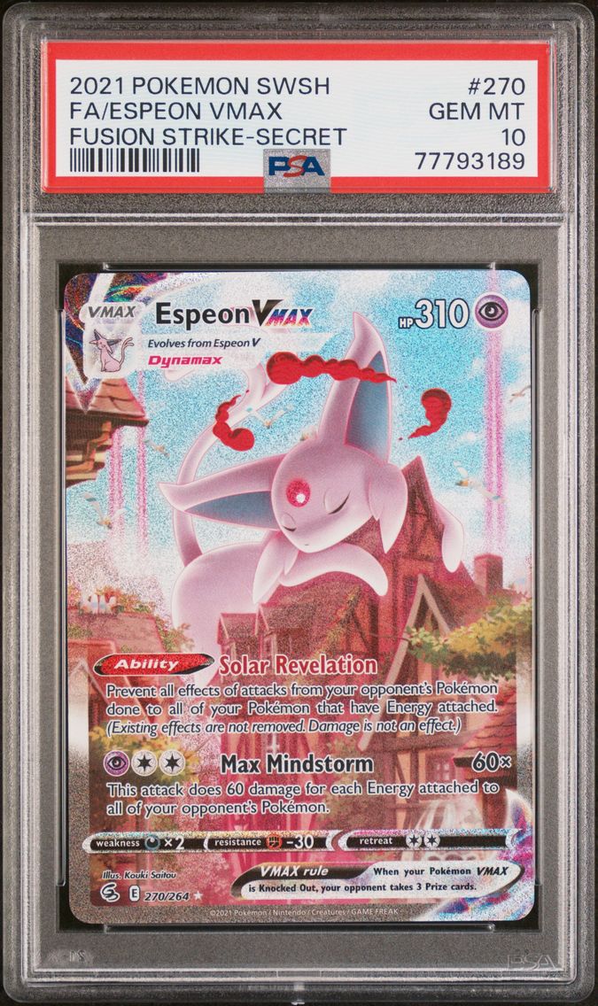 2021 #270 Full Art/Espeon Vmax P