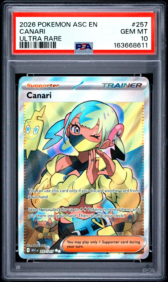 2026 #257 Canari PSA 10 Asc EN-Ascended Heroes