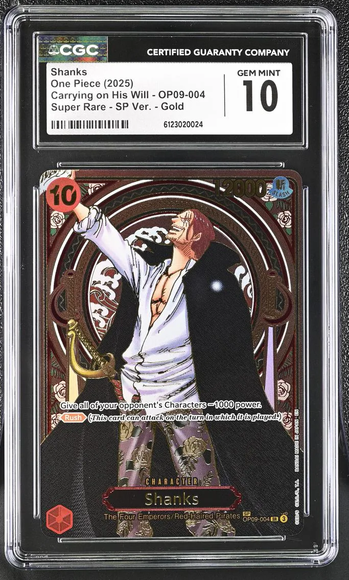 2025 #OP09-004 Shanks SR SP Ver.