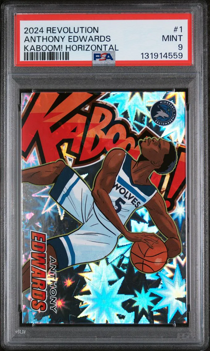 2024 #1 ANTHONY EDWARDS PSA 9 Pa