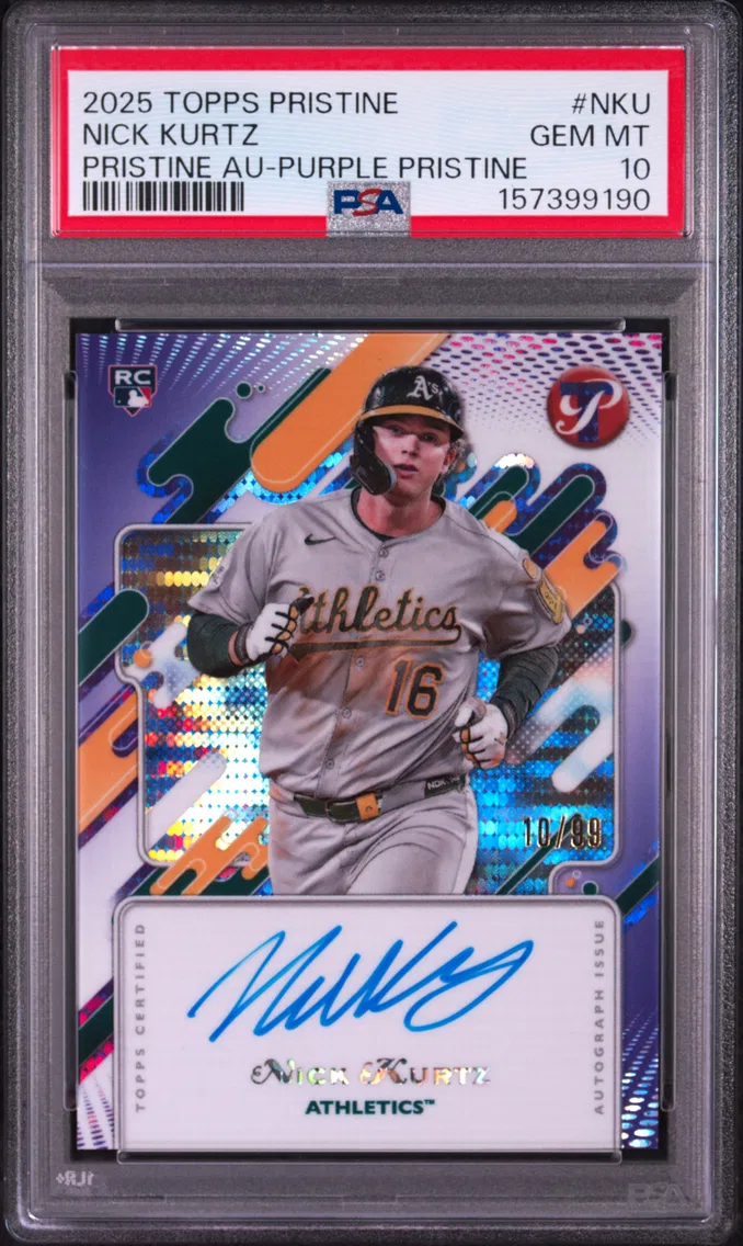 2025 #NKU Nick Kurtz PSA 10 Topp