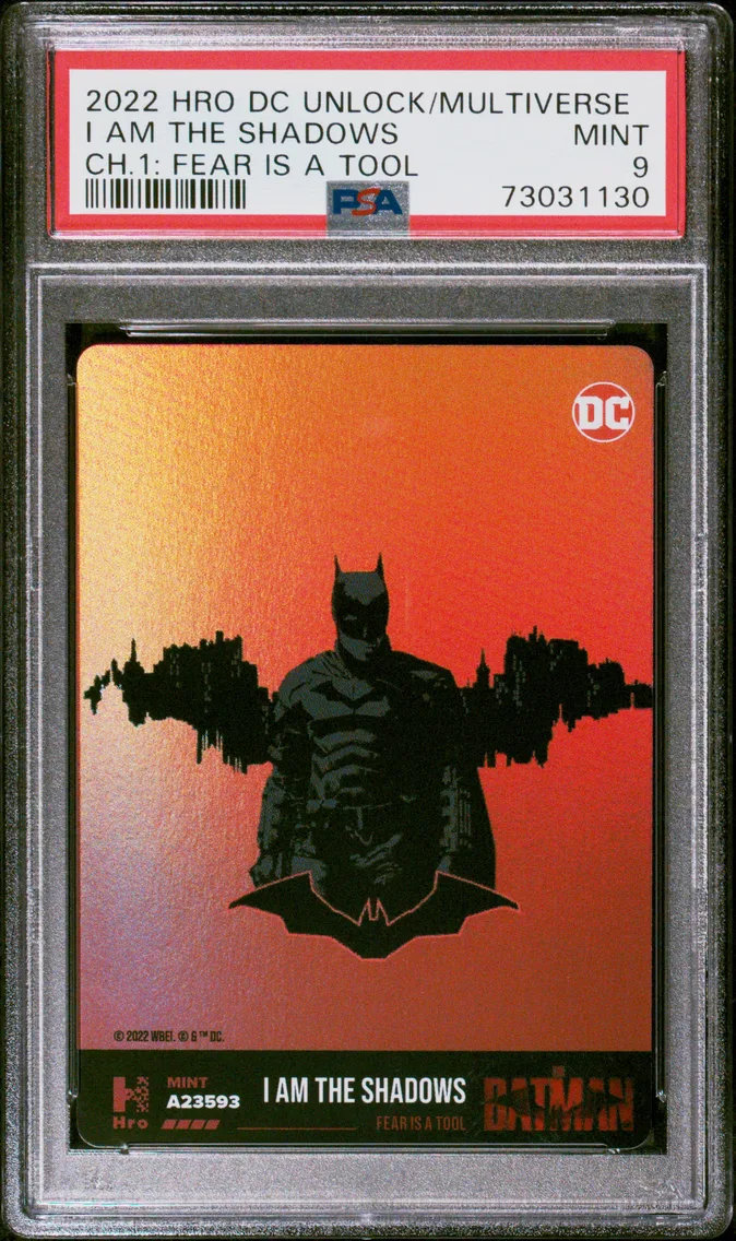 2022 #NA I Am the Shadows PSA 9 Hro DC Unlock the Multiverse Chapter 1