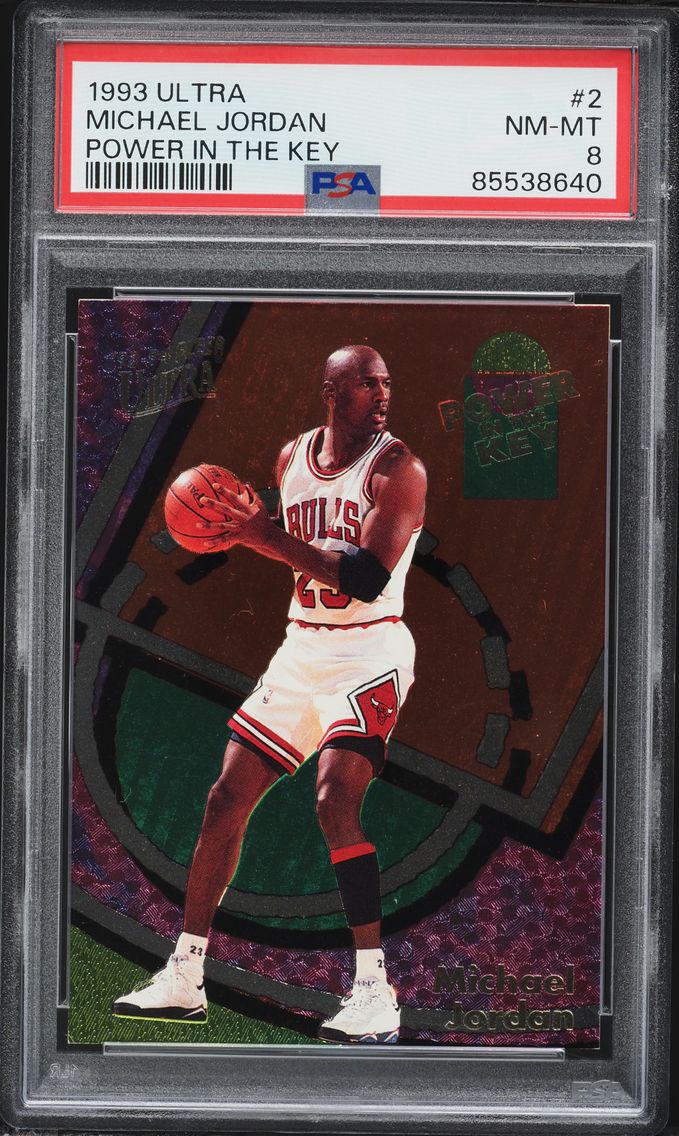1993 #2 Michael Jordan PSA 8 Ult