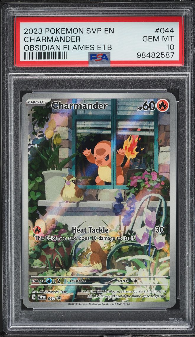 2023 #044 Charmander PSA 10 Svp