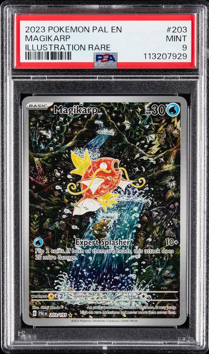 2023 #203 Magikarp PSA 9 Pal EN-Paldea Evolved Pokemon