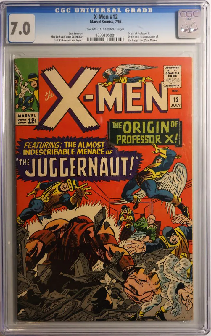 1965 #NA 1965 X-Men #12 CGC 7.0 Marvel Comics CGC 7