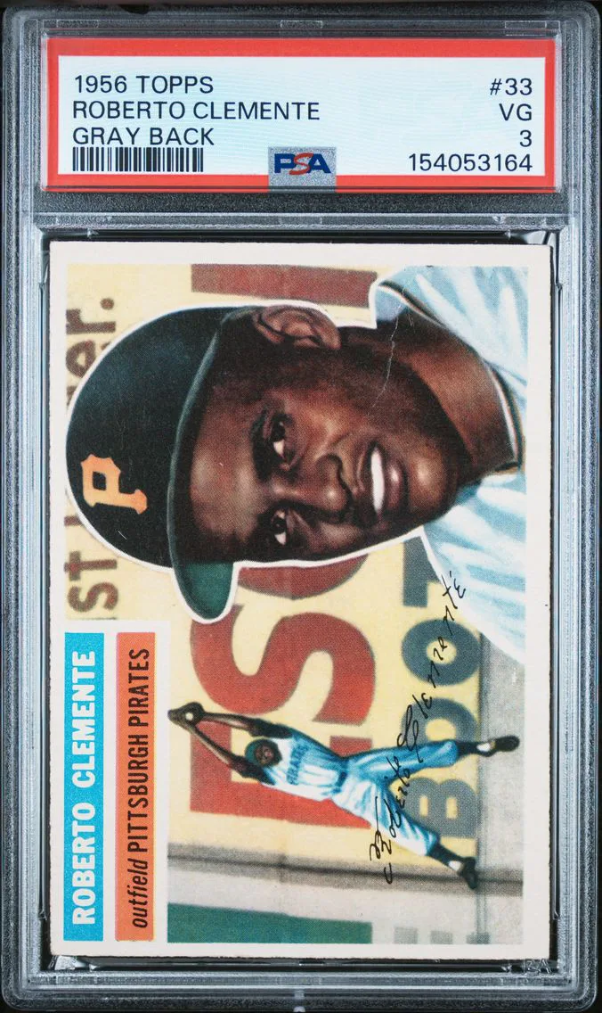1956 #33 Roberto Clemente PSA 3 Topps