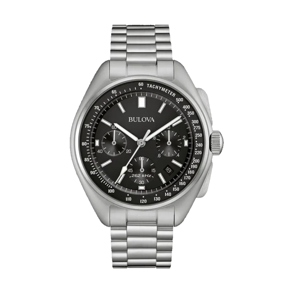 Bulova Lunar Pilot 45mm - Black on Bracelet
