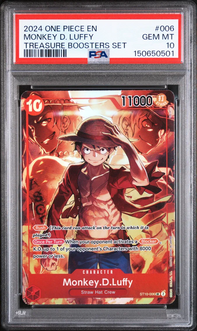 2024 #006 Monkey D. Luffy PSA 10 One Piece Promos