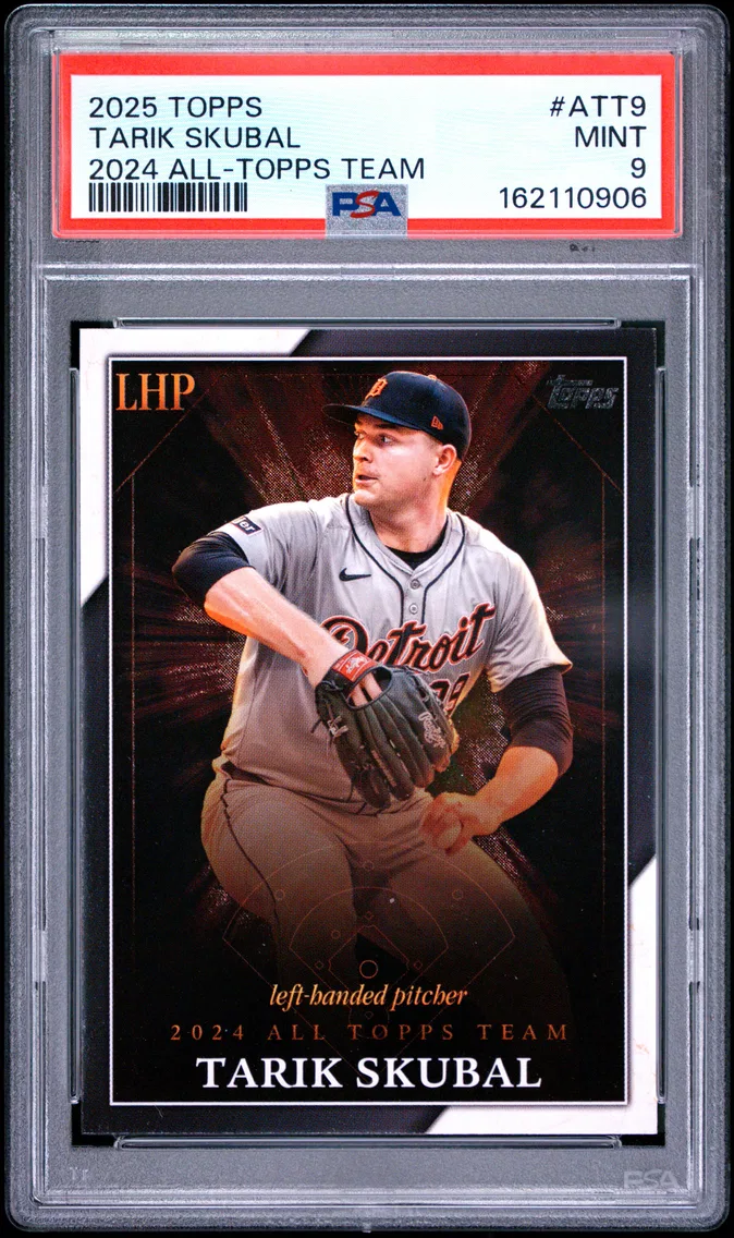 2025 #ATT9 Tarik Skubal PSA 9 Topps 2024 All-Topps Team