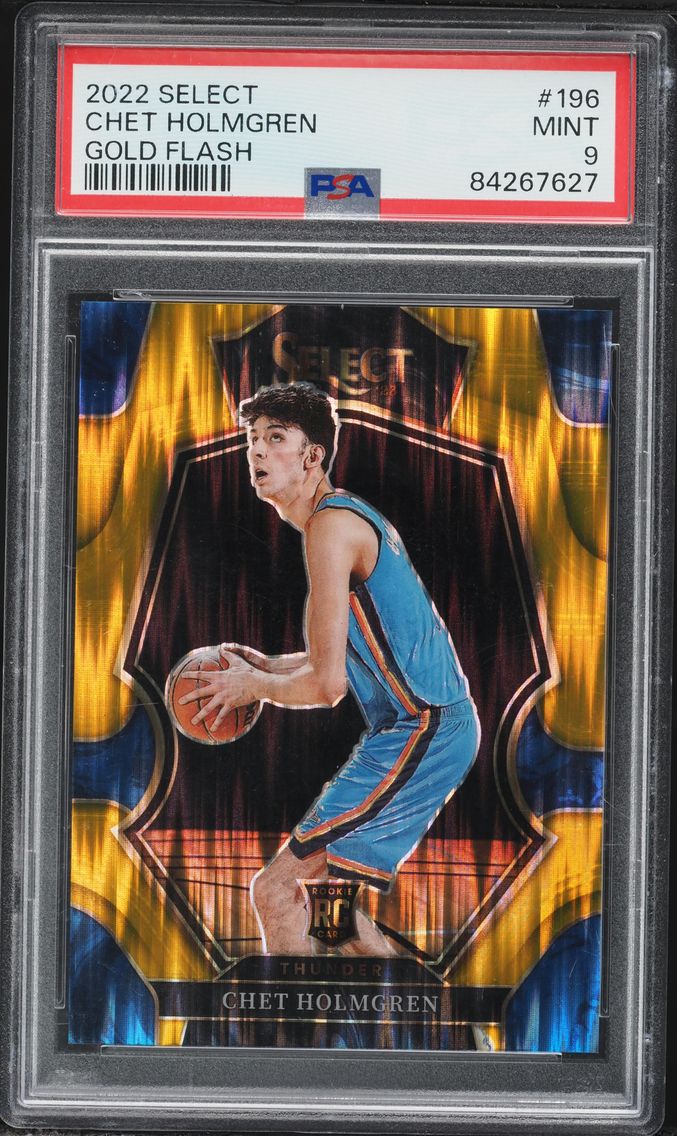 2022 #196 Chet Holmgren PSA 9 Pa