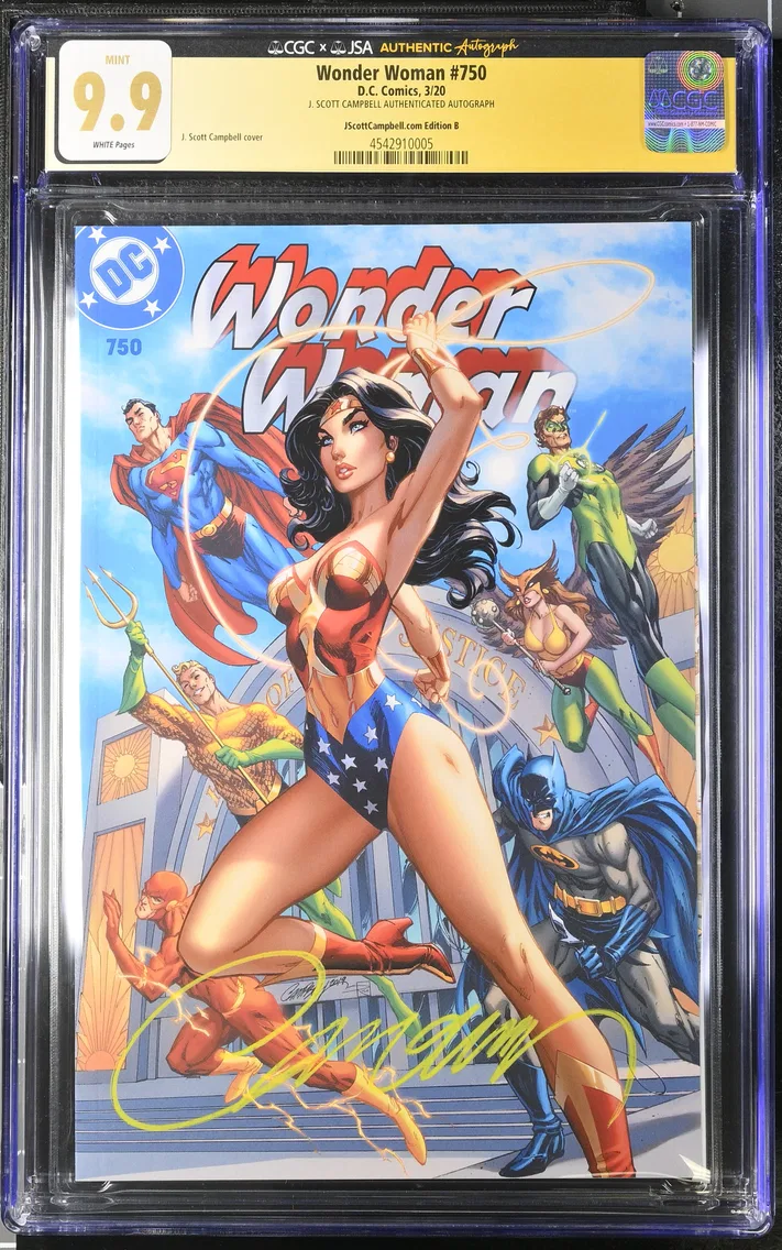 2020 Wonder Woman #750 CGC 9.9 DC Comics