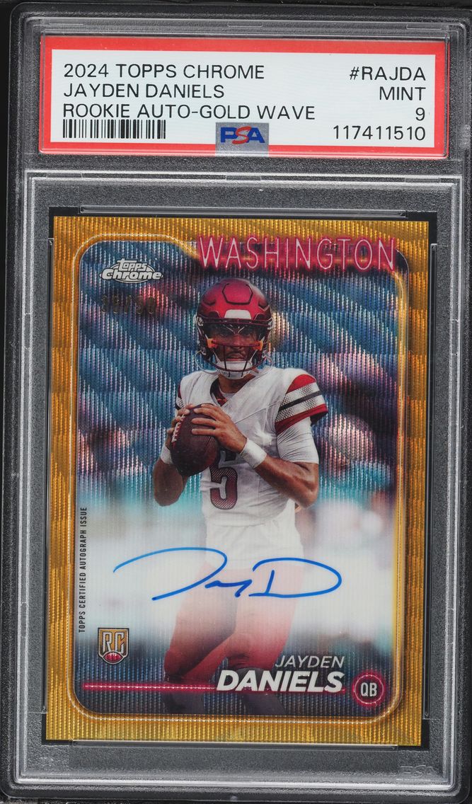 2024 #RAJDA Jayden Daniels PSA 9