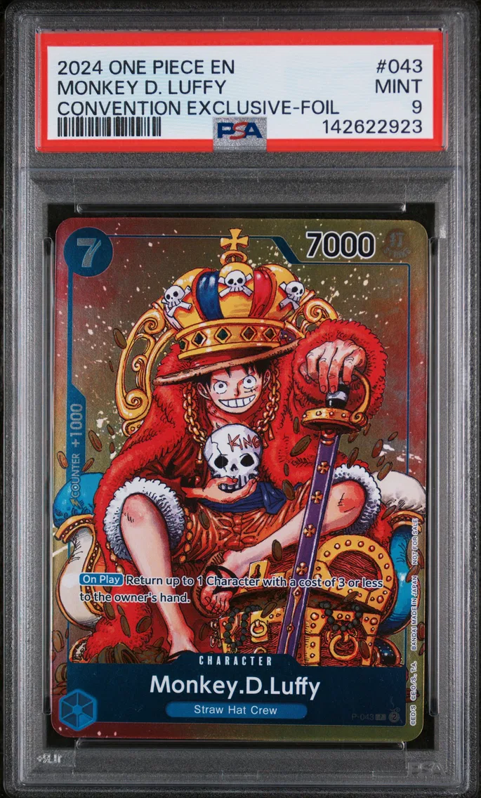 2024 #043 Monkey D. Luffy PSA 9 One Piece Promos