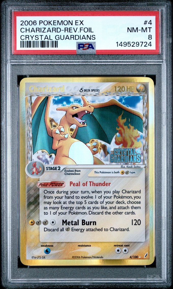 2006 #4 Charizard-Reverse Foil P
