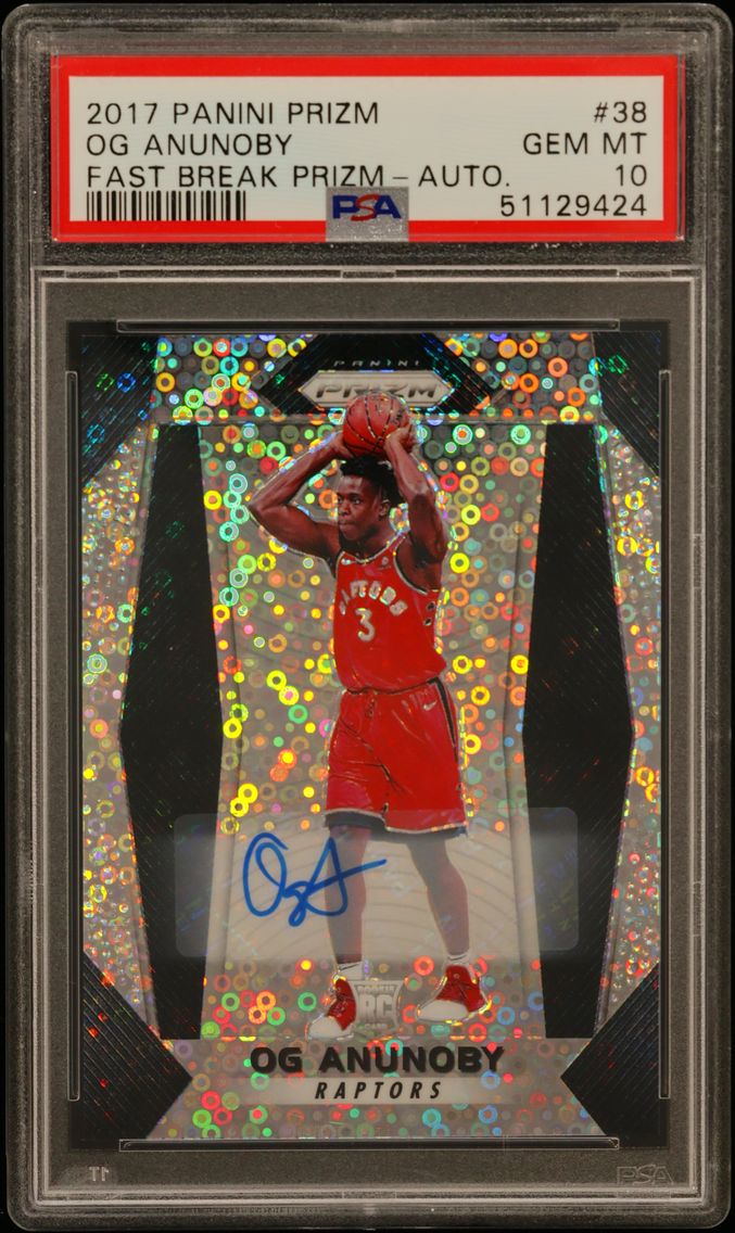 2017 #38 OG Anunoby PSA 10 Panin