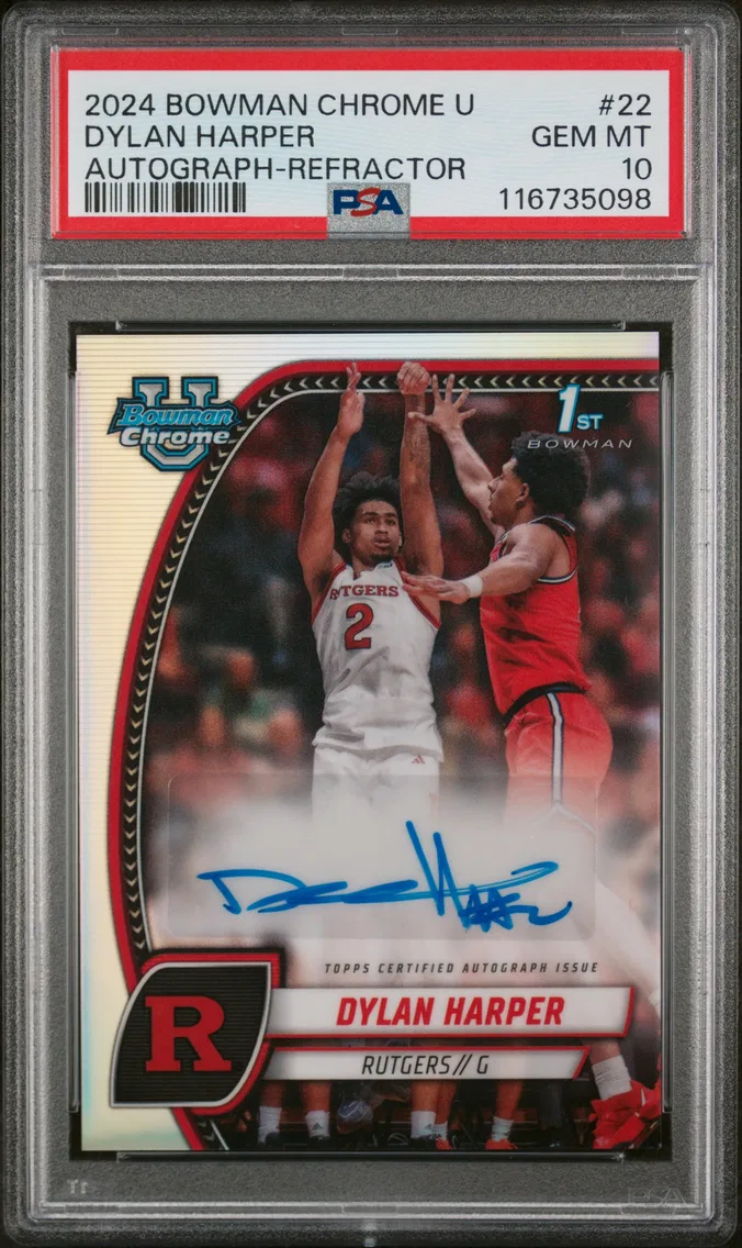 2024 #22 Dylan Harper PSA 10 Bow