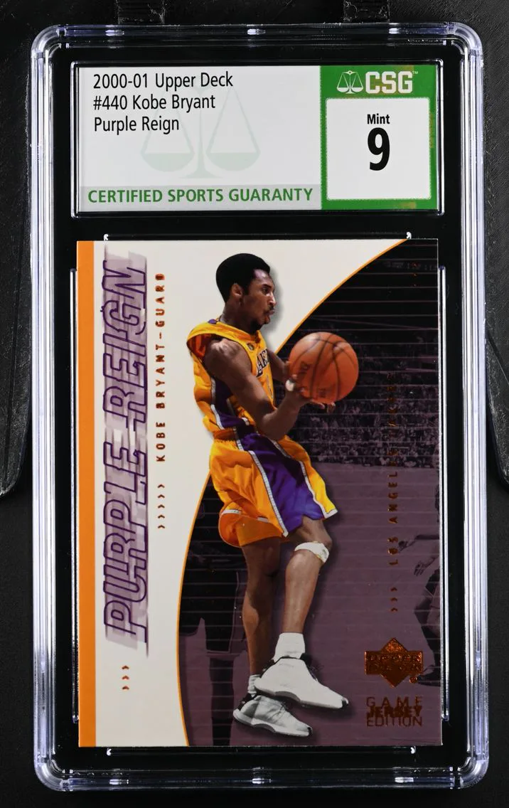 2000 #440 Kobe Bryant CGC 9 Upper Deck