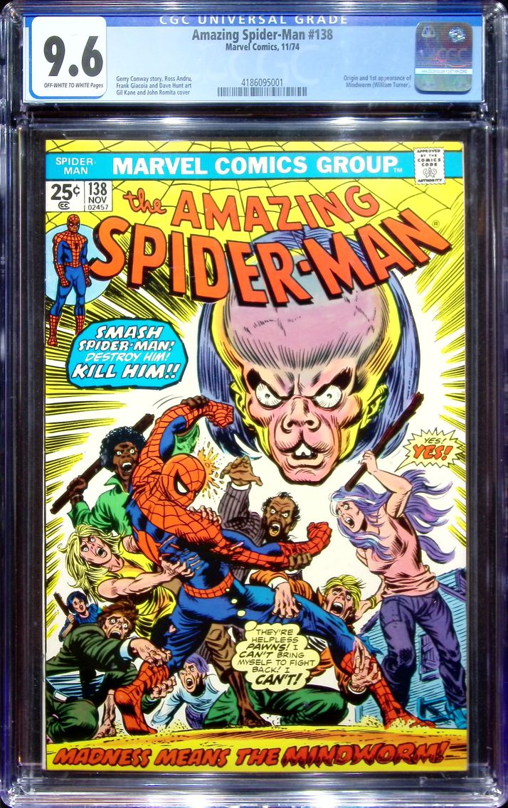 1974 Amazing Spider-Man #138 CGC