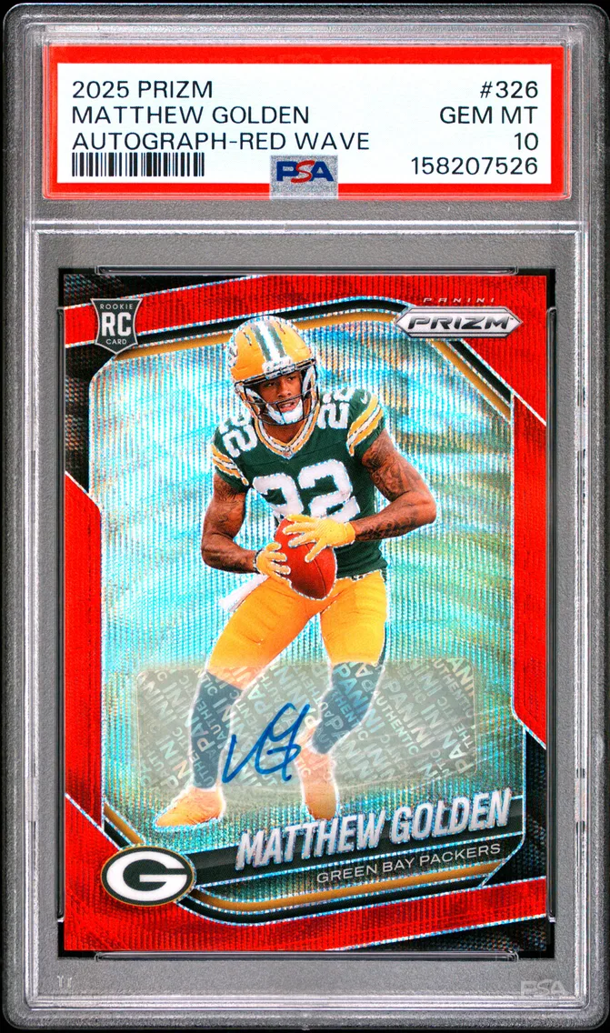 2025 #326 Matthew Golden PSA 10 Panini Prizm