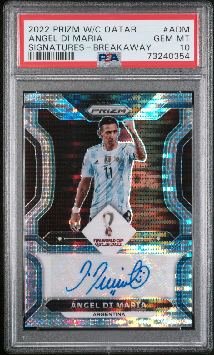 2022 #ADM Angel DI Maria PSA 10 