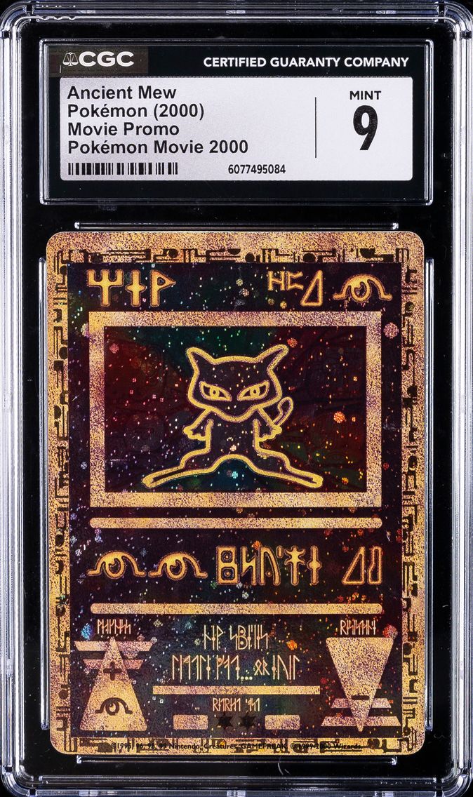 2000 #NA Ancient Mew CGC 9 Game